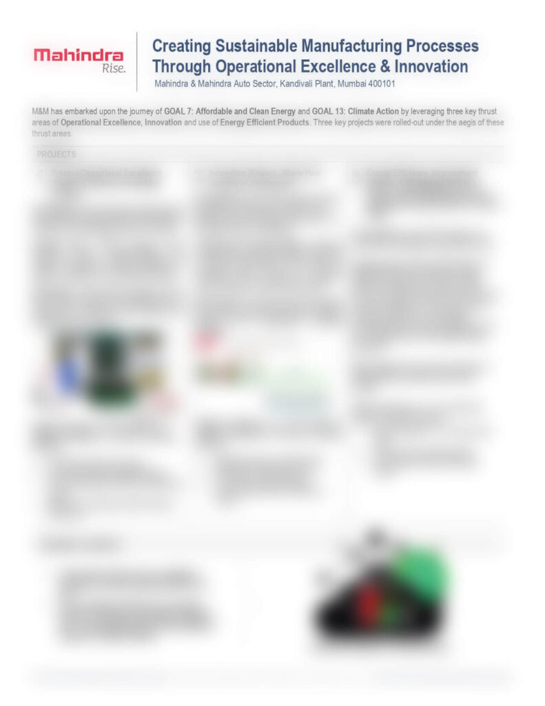 Mahindra Manufacturing IAQ Report documentation